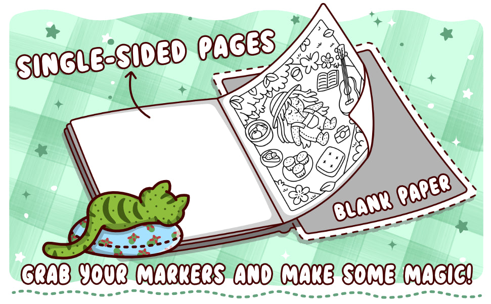 Cactus Moments Coloring Book