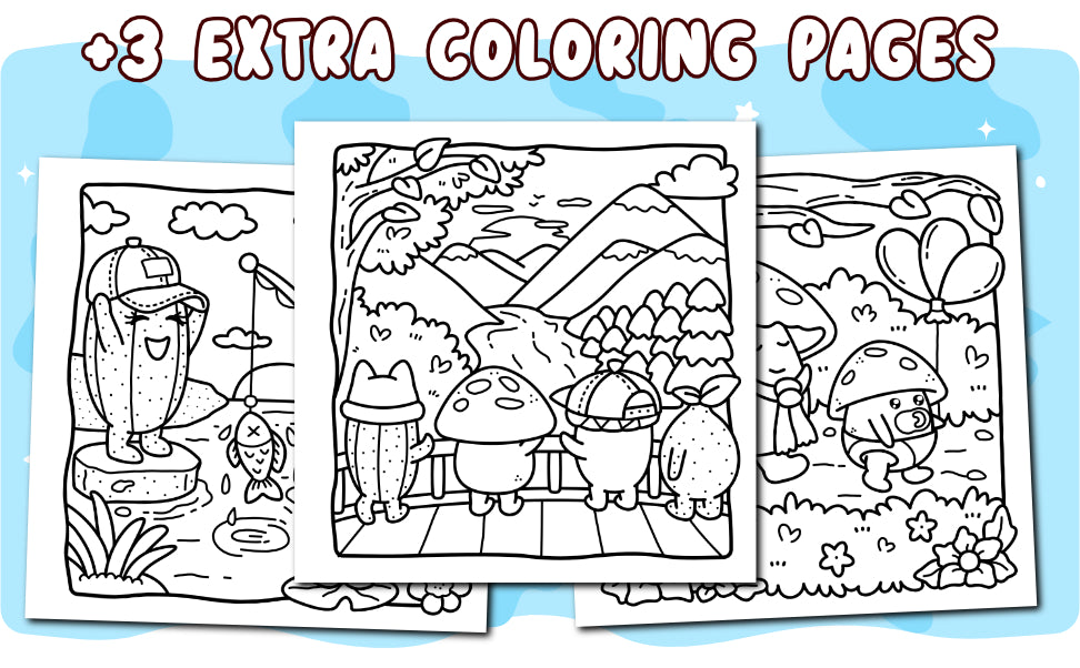 Tiny Spring Coloring Book