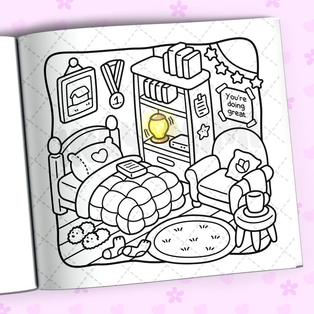 Beyond the Corners Coloring Book