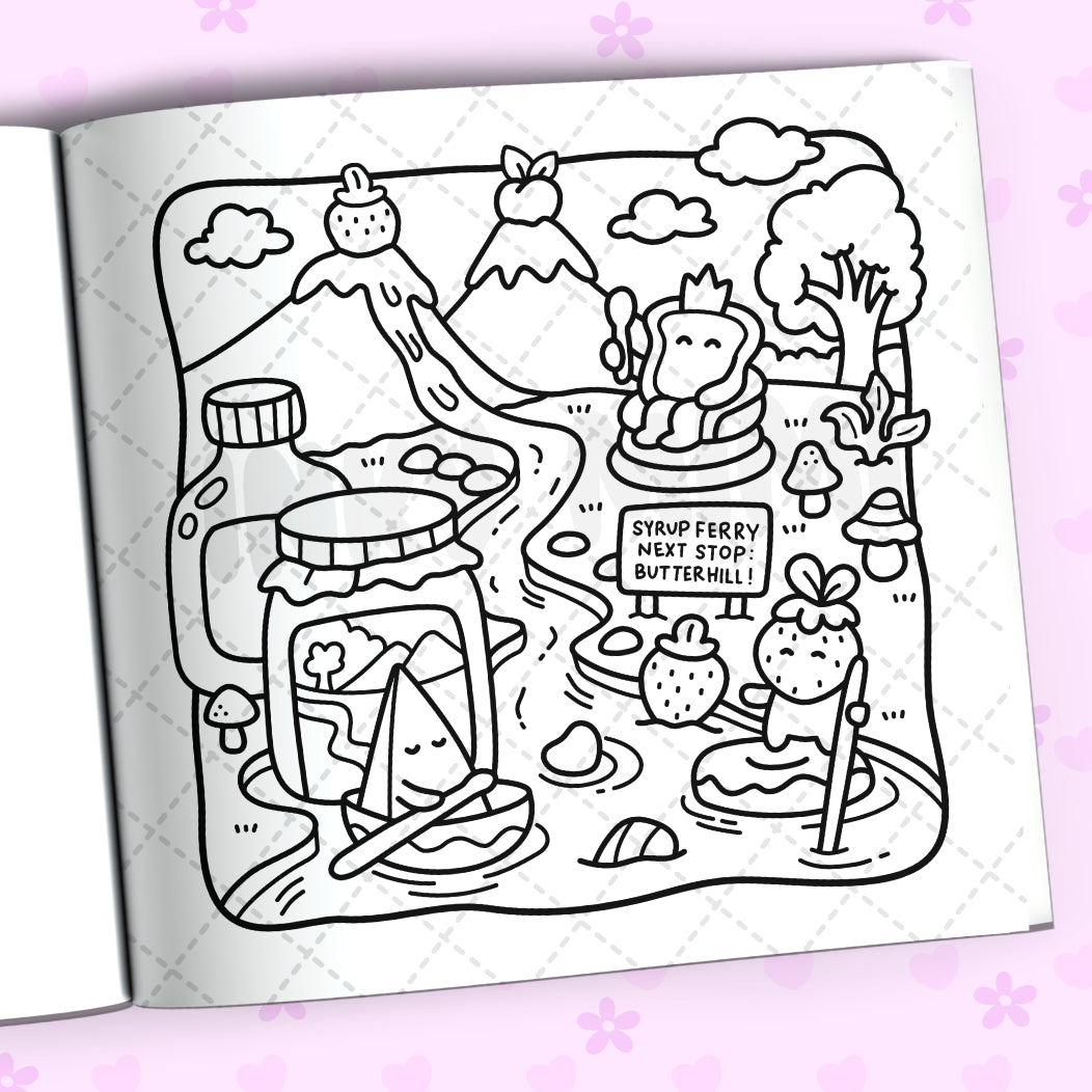 Beyond the Corners Coloring Book