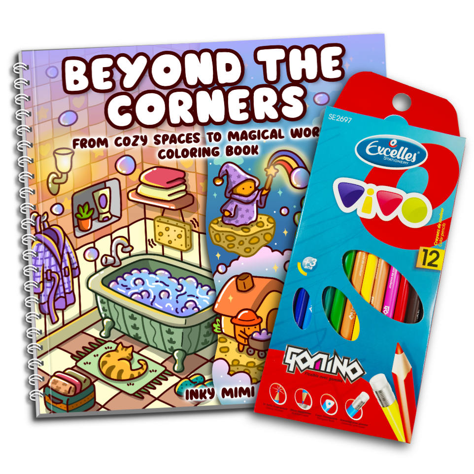 Beyond the Corners Coloring Book