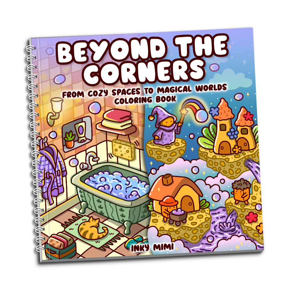 Beyond the Corners Coloring Book