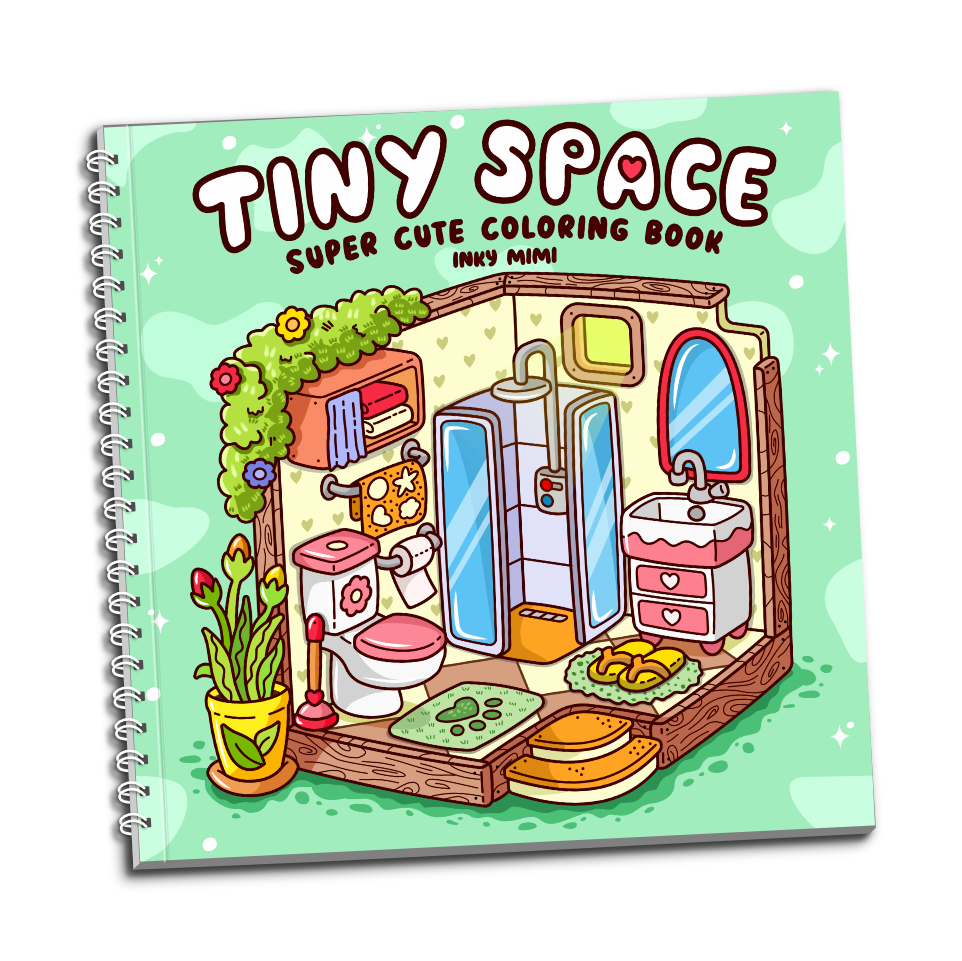 Tiny Space Coloring Book