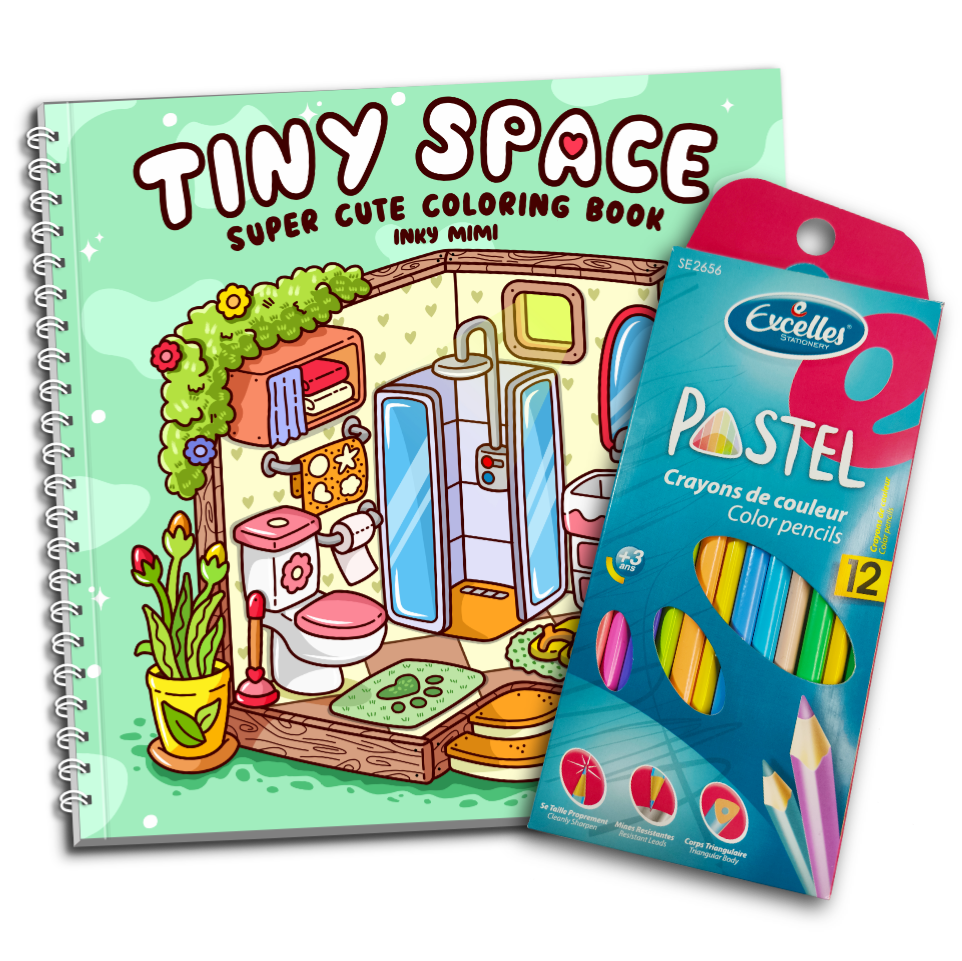Tiny Space Coloring Book