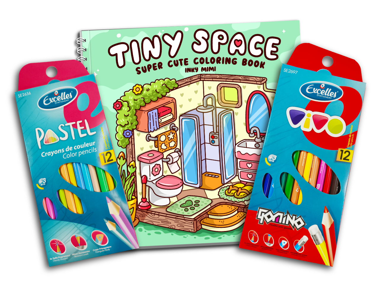 Tiny Space Coloring Book